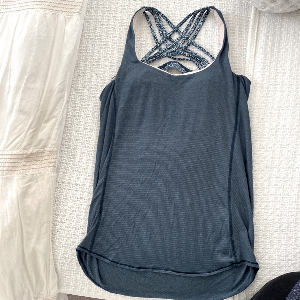 Lululemon Top with Built In Bra